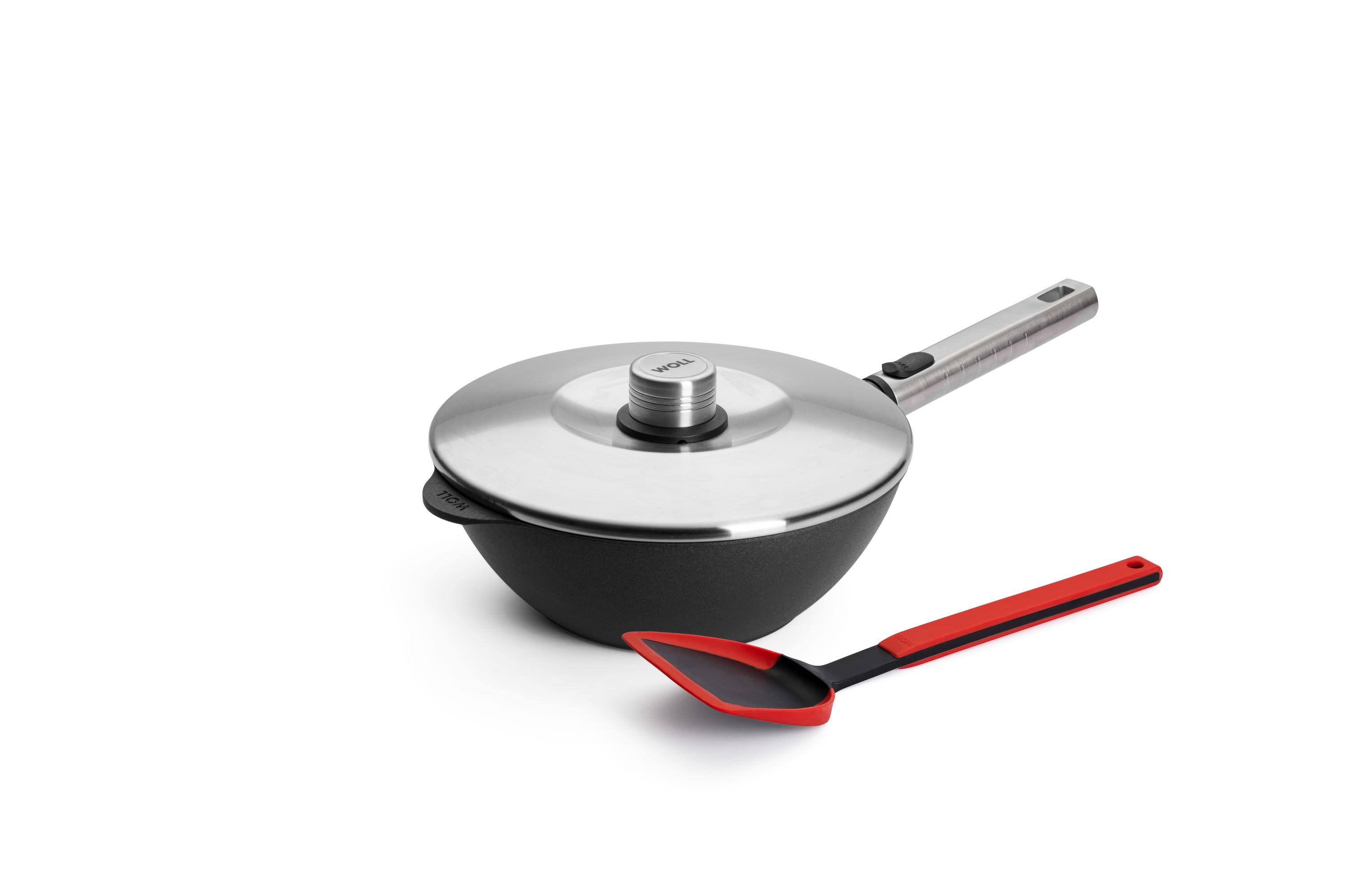 Logic XR Wok-Set, 3-tlg.,  Ø 24 cm - Herdart: Alle Herdarten inkl. Induktion