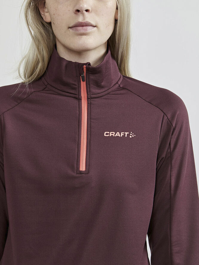 Craft Core Gain Midlayer trøje Rød