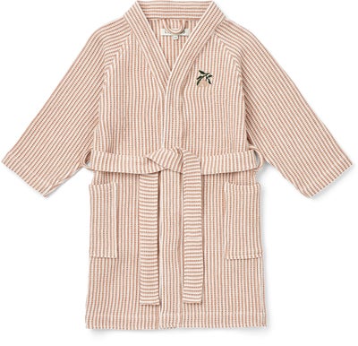 LIEWOOD Bertha Badekåpe Stripe, Tuscany Rose/Creme de la Creme