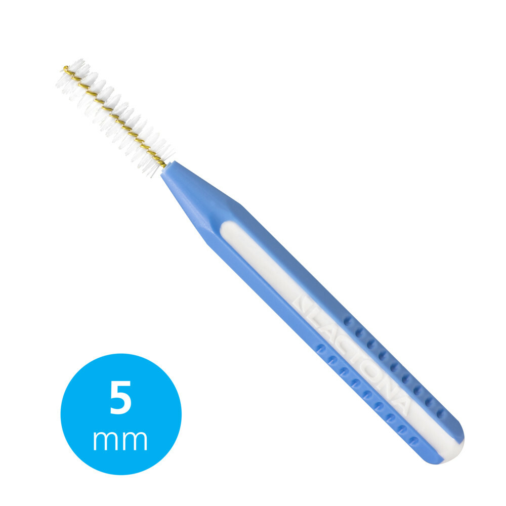 Lactona EasyGrip Ragers Recht Medium 5mm Lichtblauw5 stuks