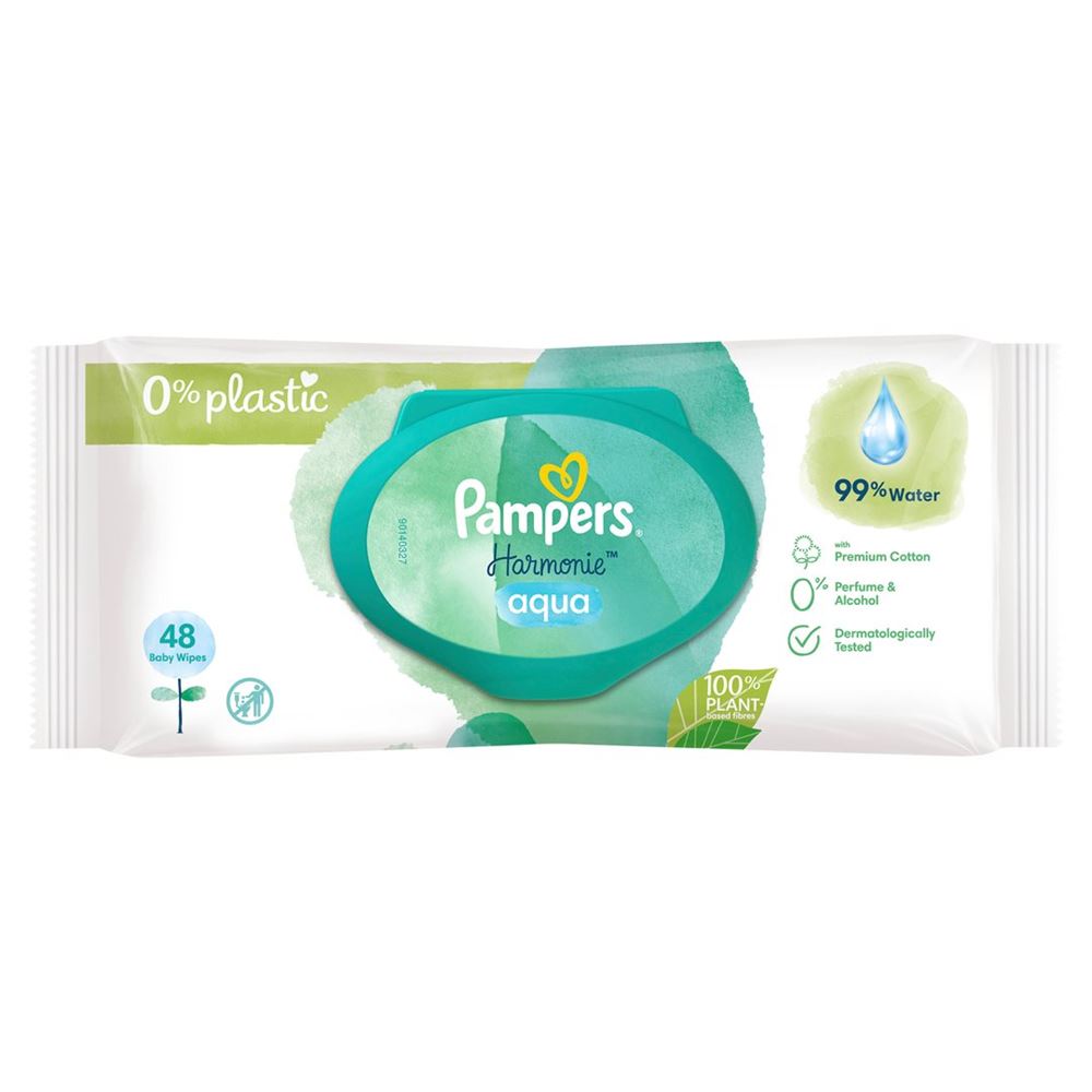 PAMPERS Feuchte Tücher Harmonie Aqua 48 Stk