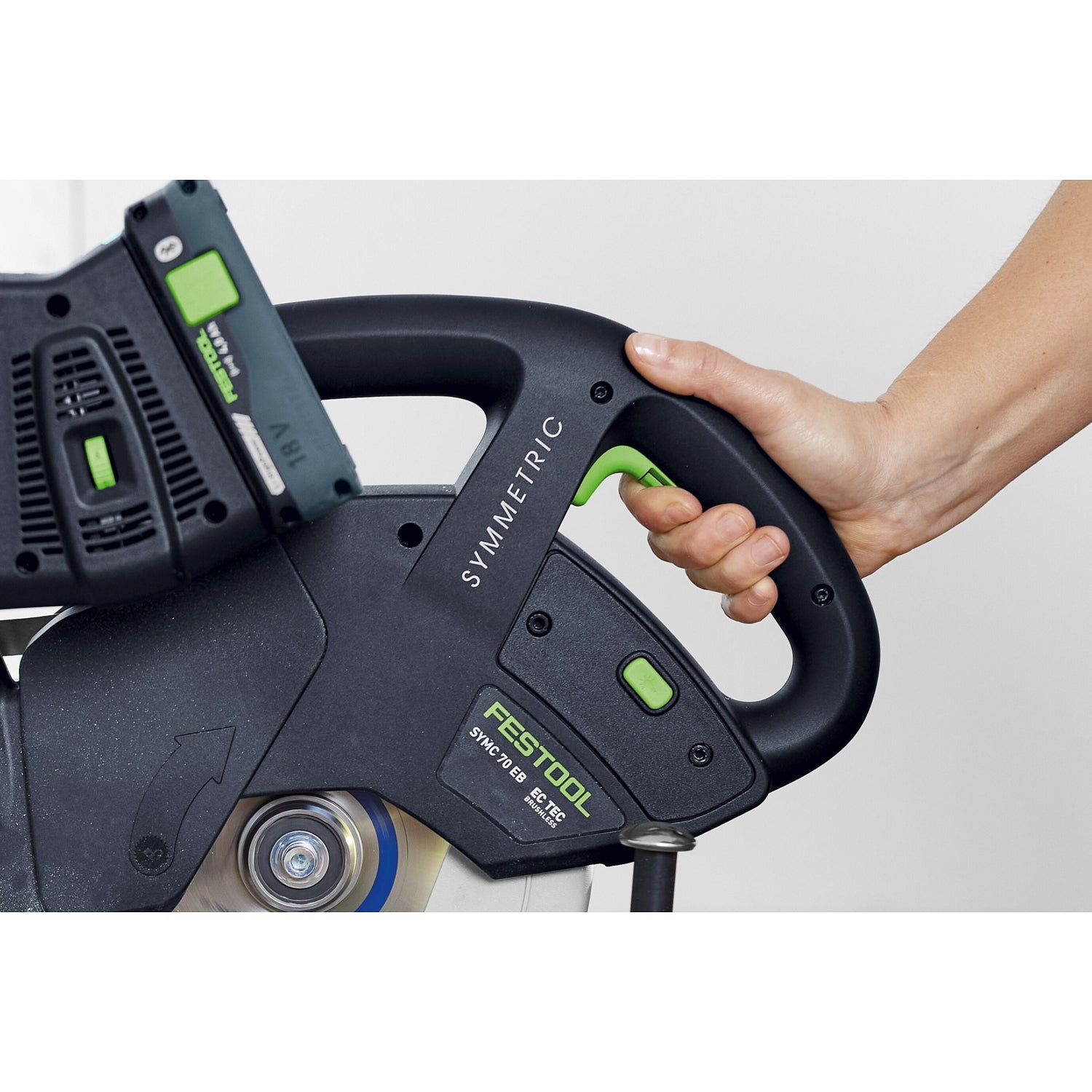 Festool SYMC 70 EB-Basic SYMMETRIC Accu Plintenzaag 18V - 577424