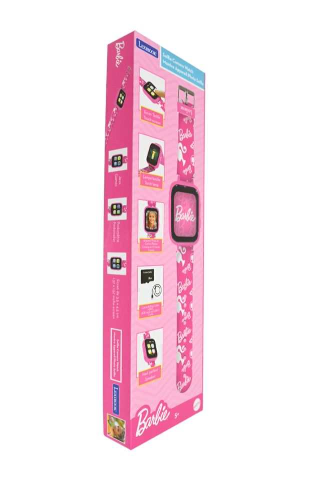 Lexibook - Barbie Kids Smartwatch med 8GB hukommelseskort