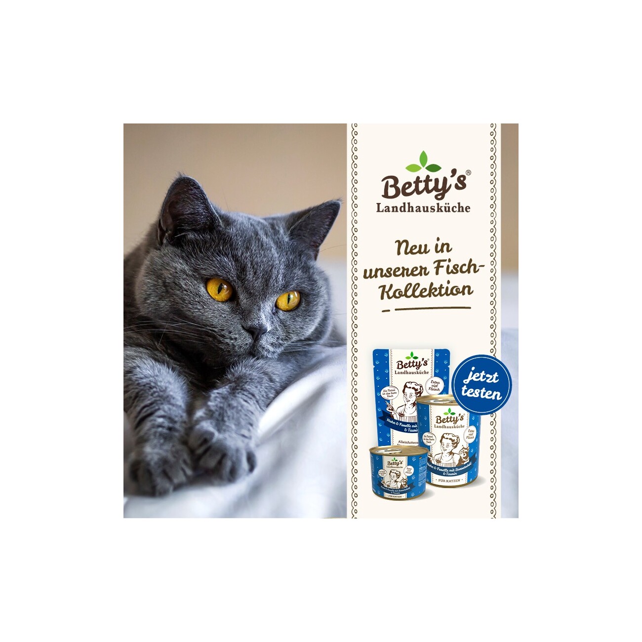 Betty's Landhausküche Huhn und Forelle 6x200 g