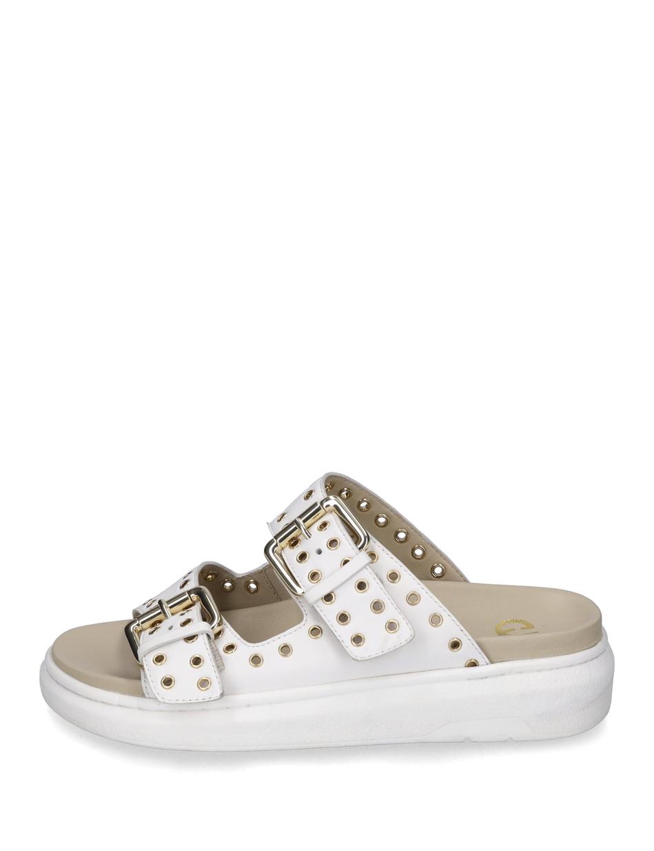 Sandale Aversa 01, weiss