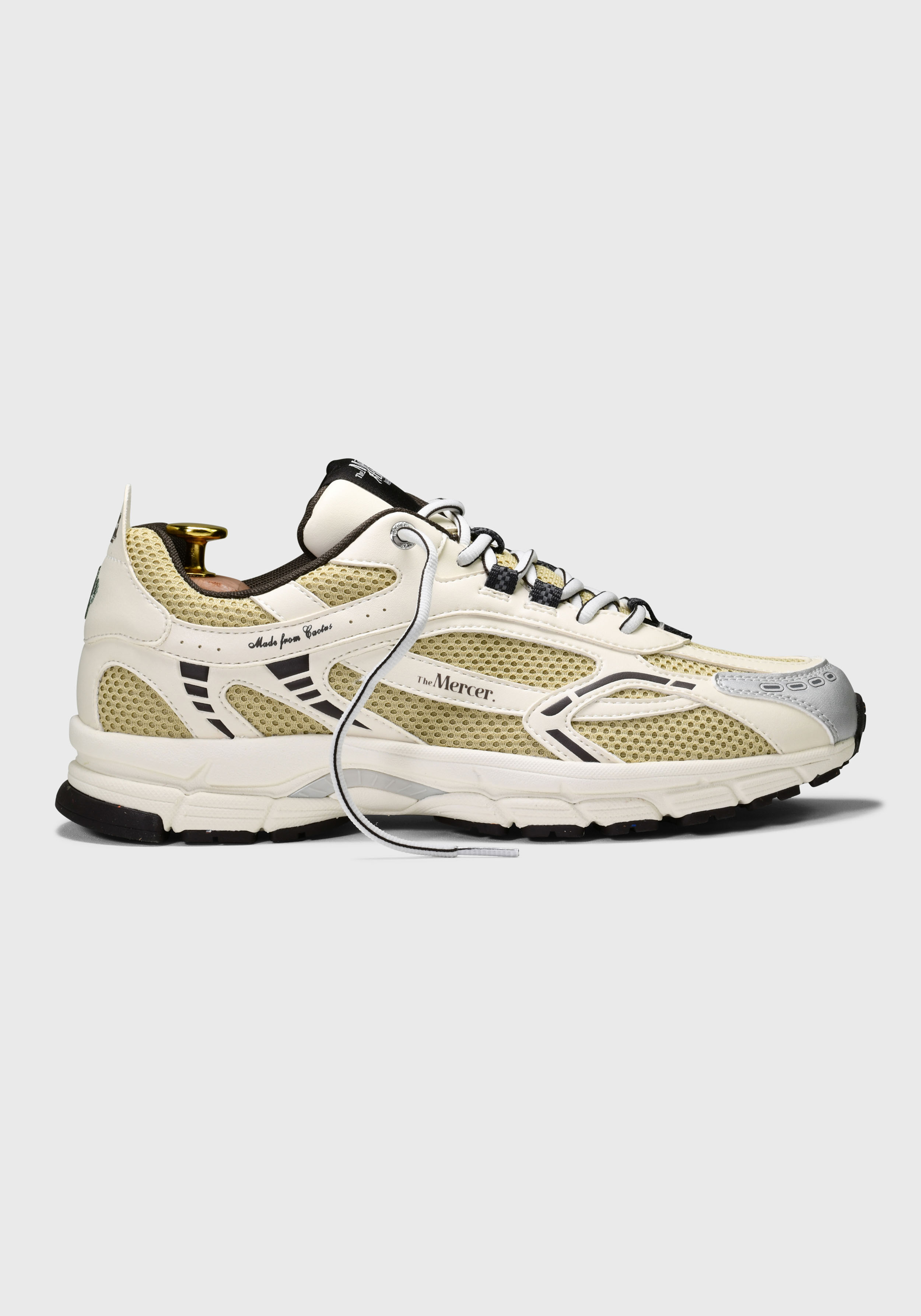 Mercer Sneaker The Re-Run Cactus White/Cognac