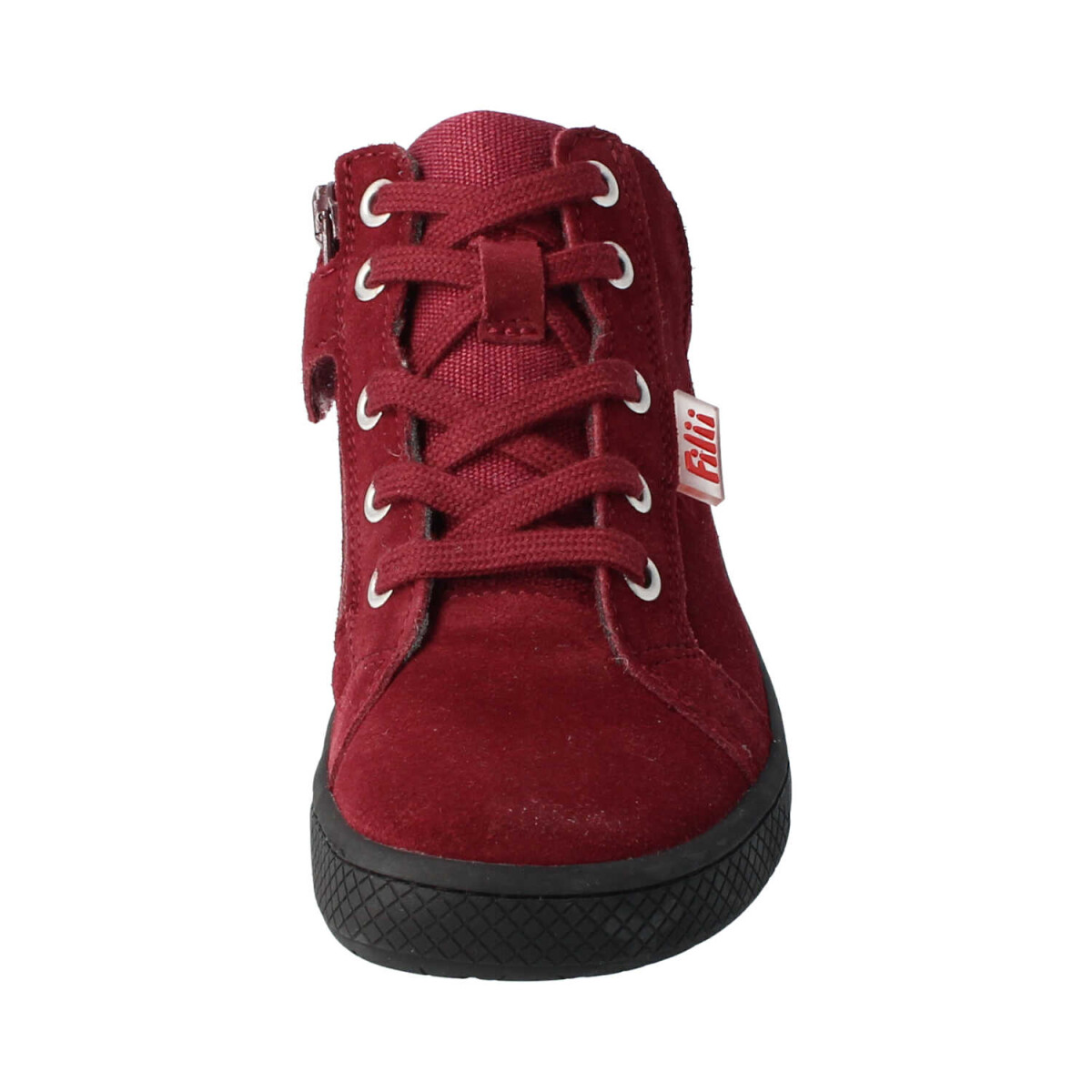 202151-1 SKATER-ONE velours rasberry laces/zipper Weite/M