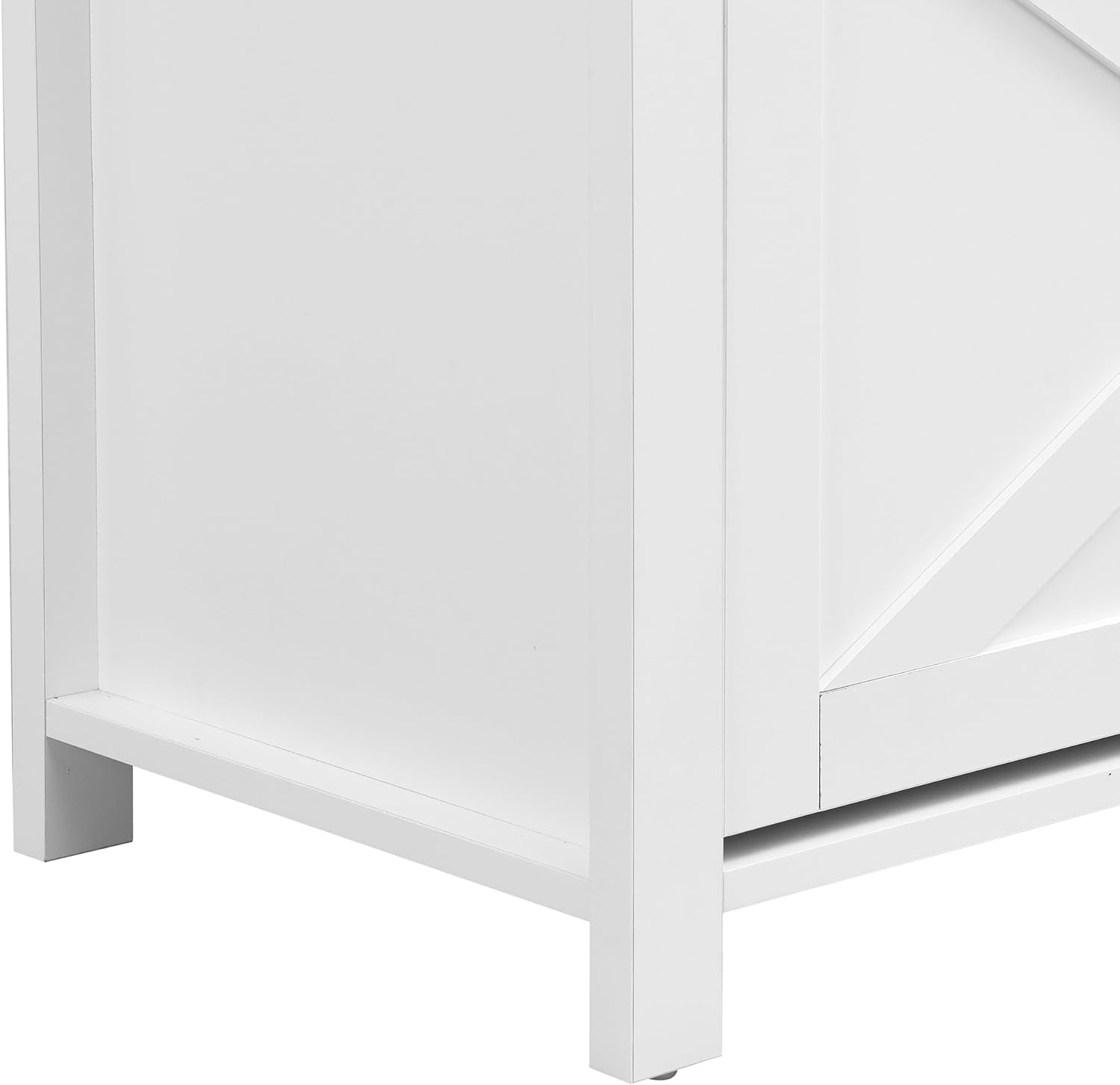 HAINEW Garderoben Set Wandgarderobe mit Schuhregal und Haken für Flur, Wohnzimmer, 75×35×195cm, Flurgarderobe Set Garderobenschrank mit Ablage und Schuhbank, Gewölbedecke (Weiß)