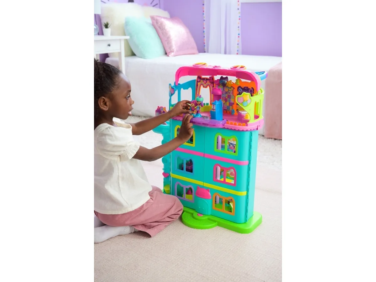 Gabby's Dollhouse Rooftop Roller Party Playset