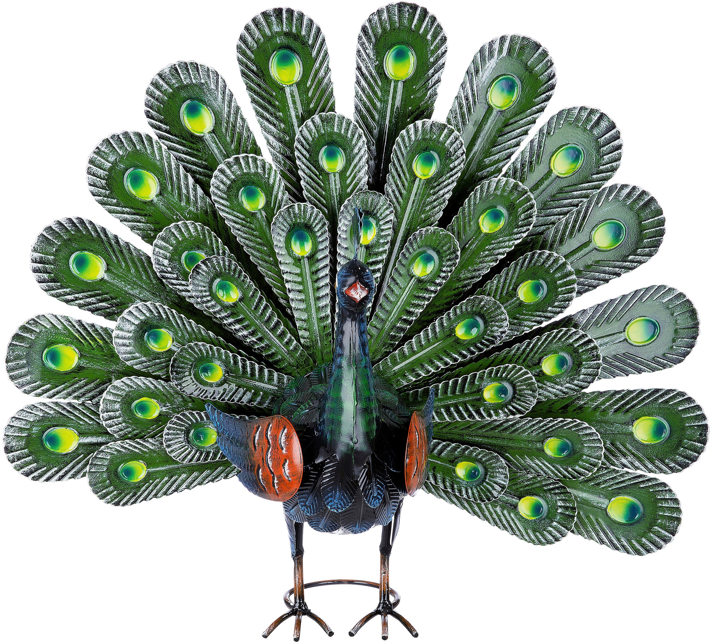 GILDE Tierfigur »Pfau Fächer«