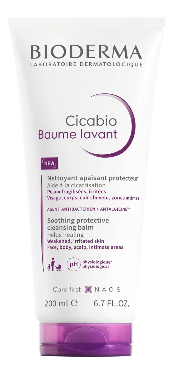 Bioderma Cicabio Baume Lavant Cleansing Balm - 200 ml.