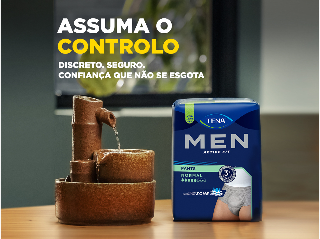 CUECAS INCONTINÊNCIA TENA CINZENTA L/XL 8UN