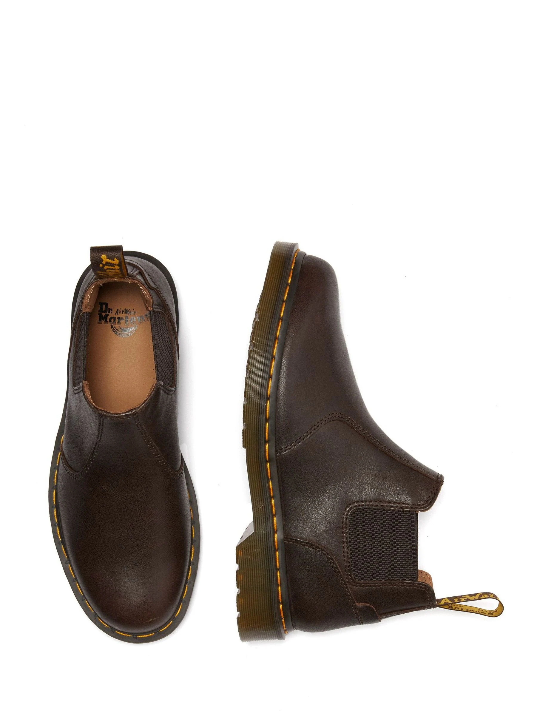 Dr. Martens 2976 Lo Kelp Chelsea Leather Boots