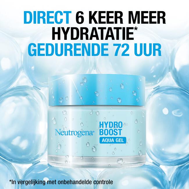 Neutrogena® Hydro Boost Aqua Gel, vochtinbrengende gel, vochtinbrengende crème, normale en gemengde huid, olievrij, 50 ml