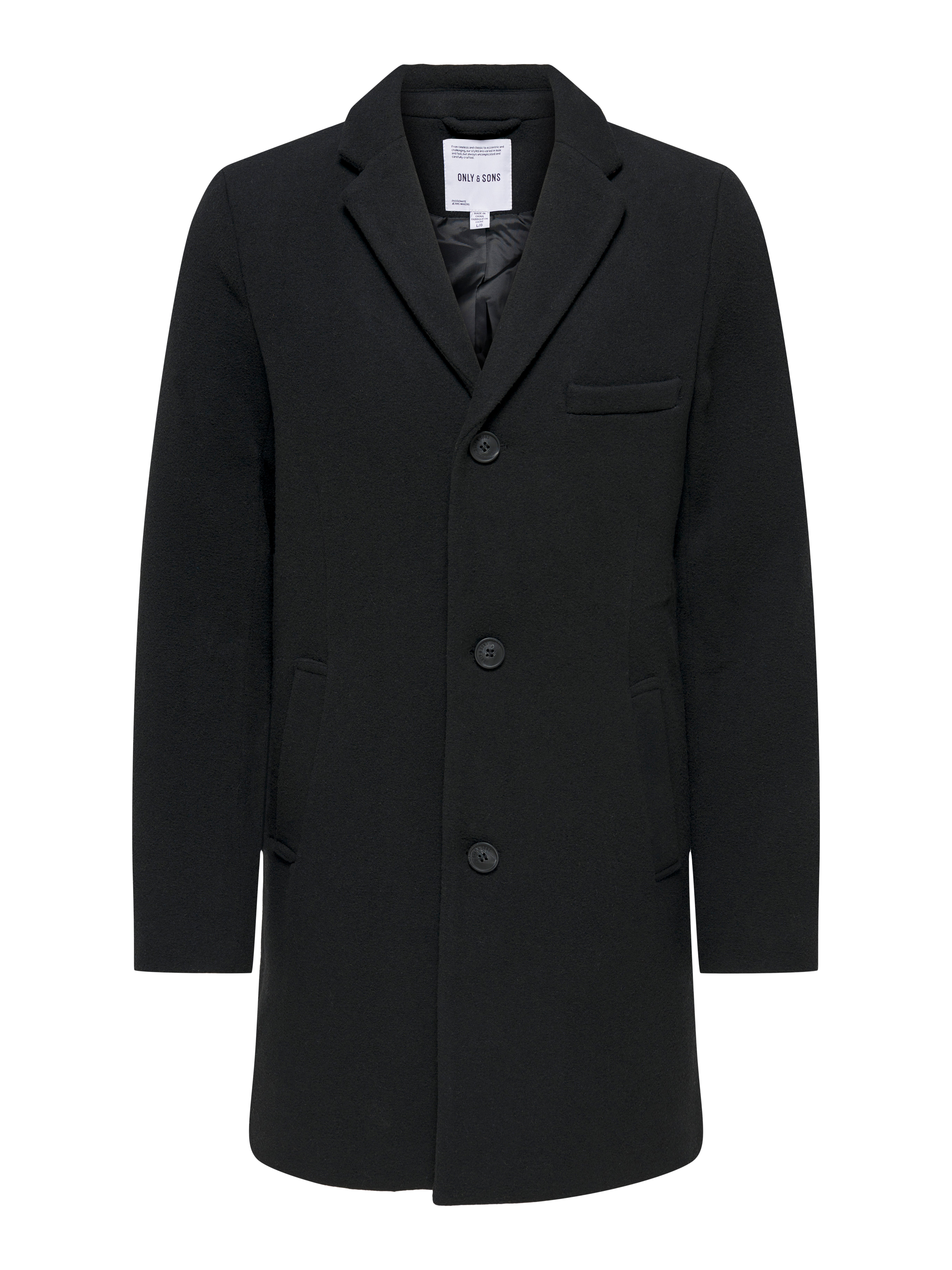 ONSJAYLON Mantel Black