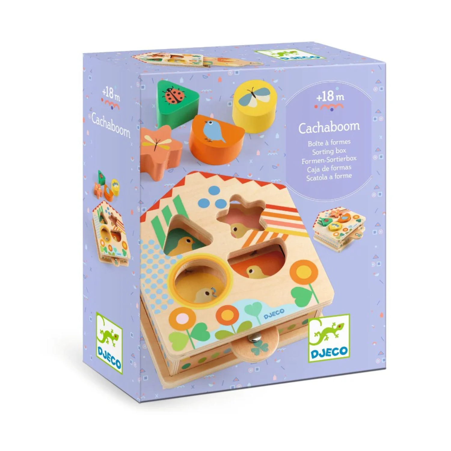 Djeco | Vormenstoof | Cachaboom