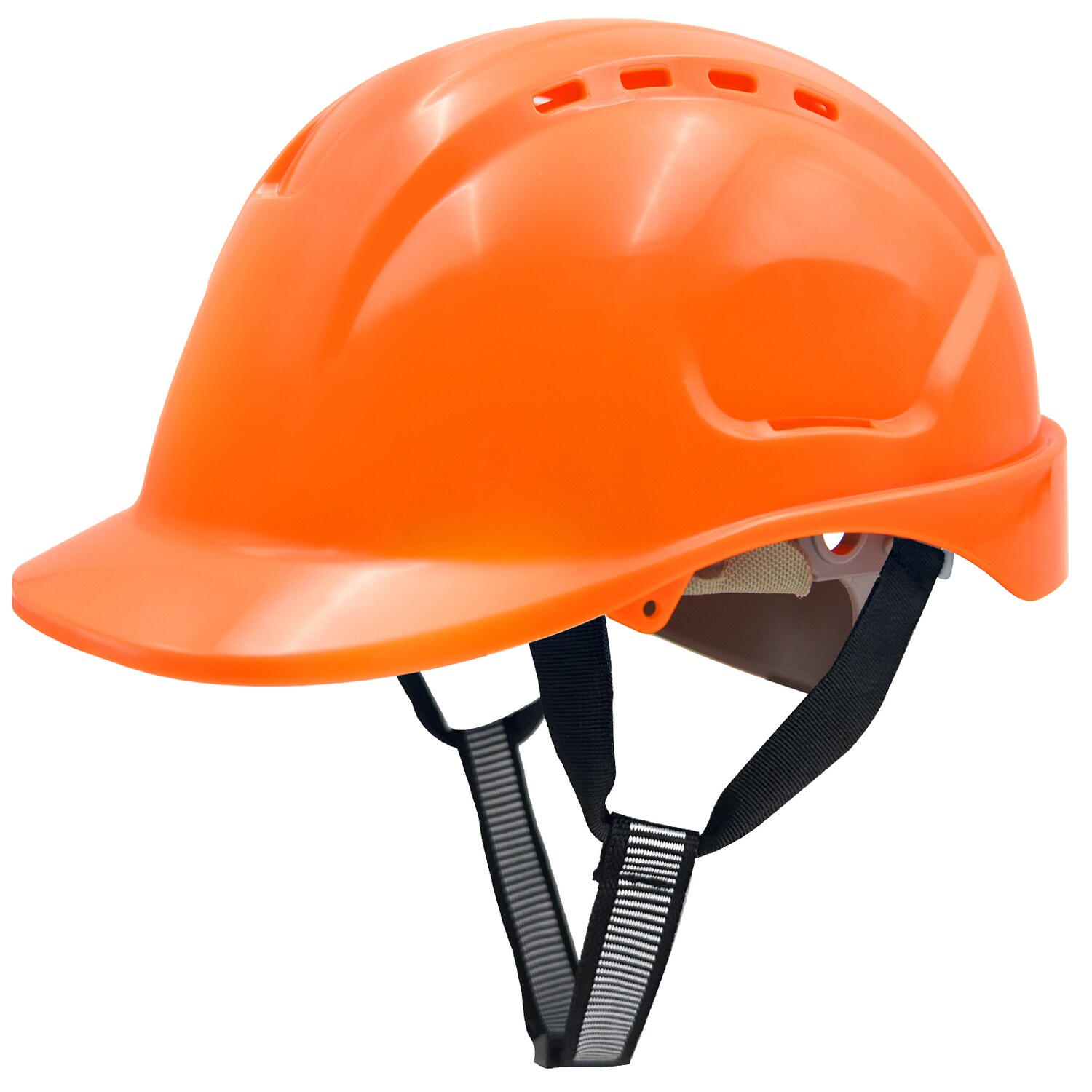 Mustbau MBU-GM16-ORA Bauhelm,Schutzhelm,Arbeitshelm,Bauarbeiterhelm,52-66cm Einstellbar