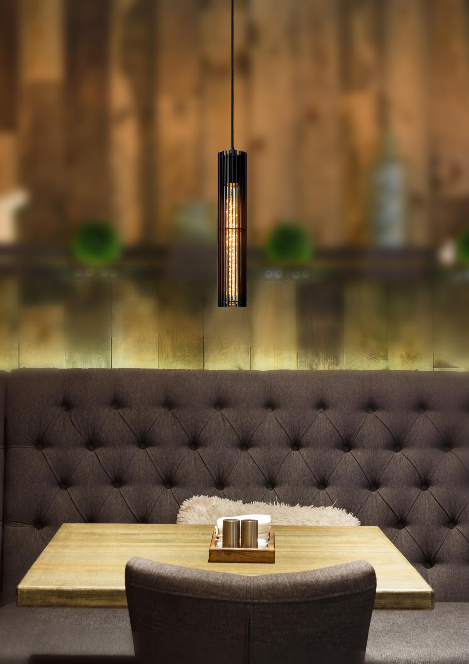 Lionel hanglamp  Ã6.5 zwart