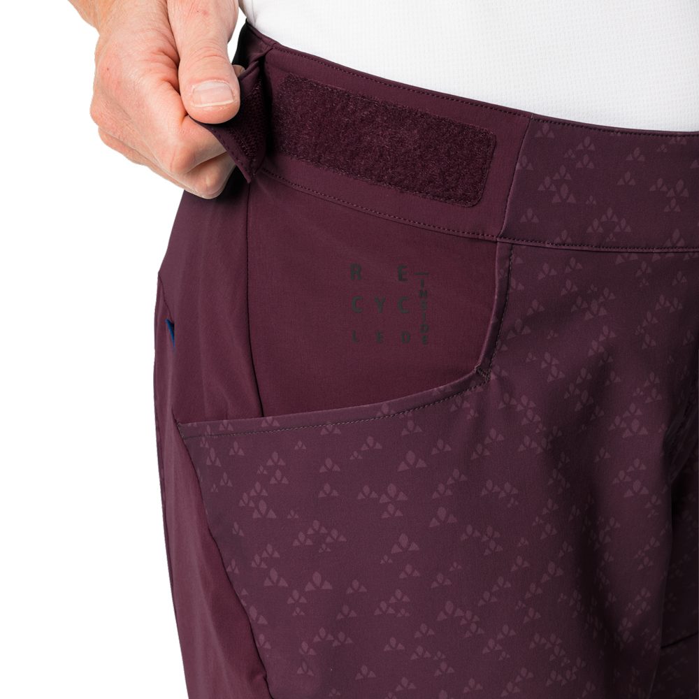 VAUDE Ledro Print Shorts Damen cassis