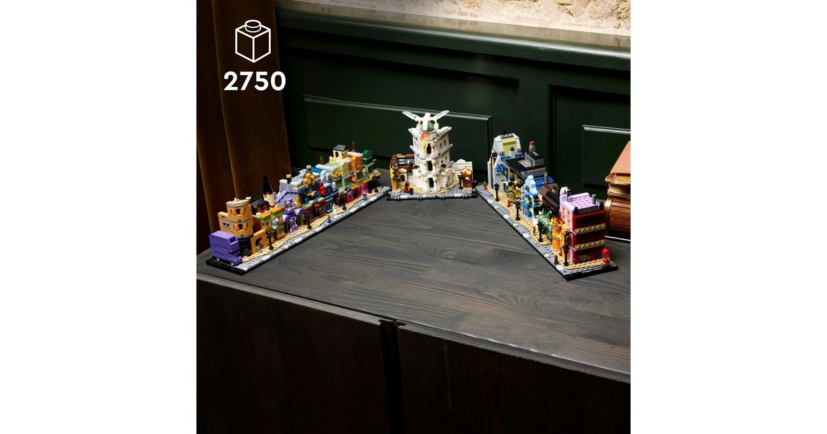 LEGOHarry Potter - De Wegisweg tovenaarswinkels Constructiespeelgoed  (76444)
