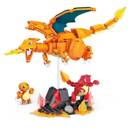 Mattel MEGA Pokemon Glumanda Evolution Set