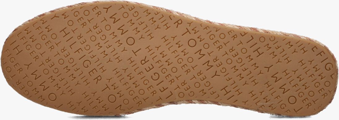 TOMMY HILFIGER gouden tommy hilfiger espadrilles th flat