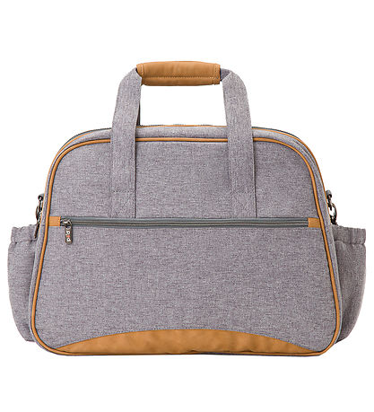 Bizzi Growin Wickeltasche/Reisebett - POD - Windsor Grey