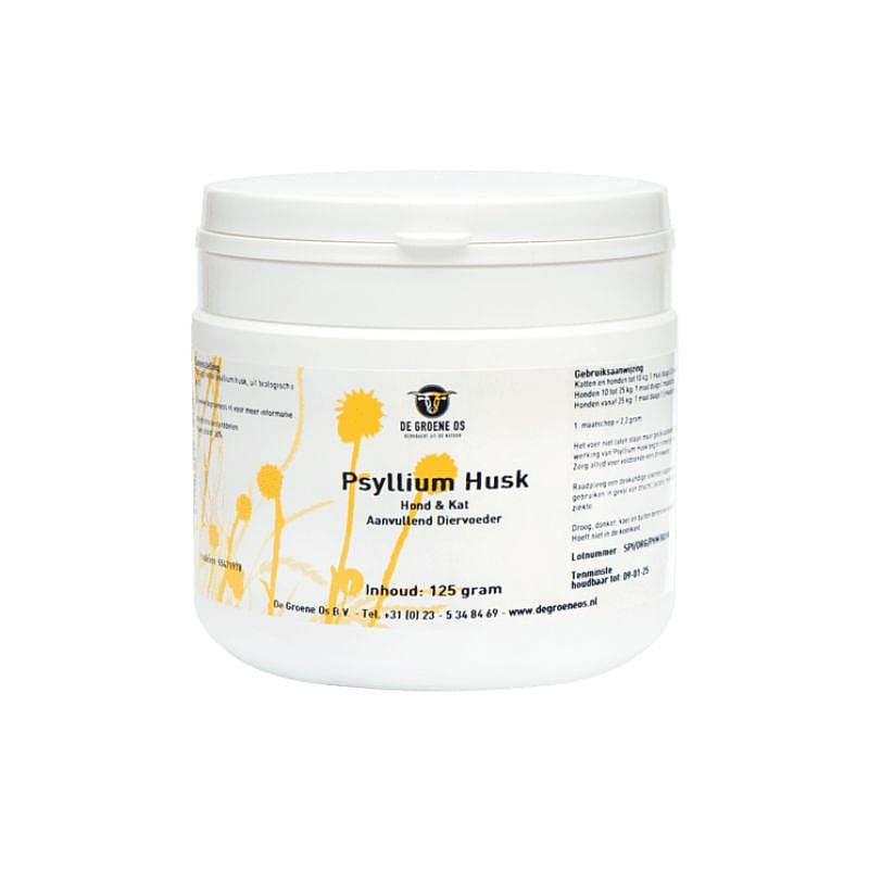 Psyllium Husk Groene Os 125 gram