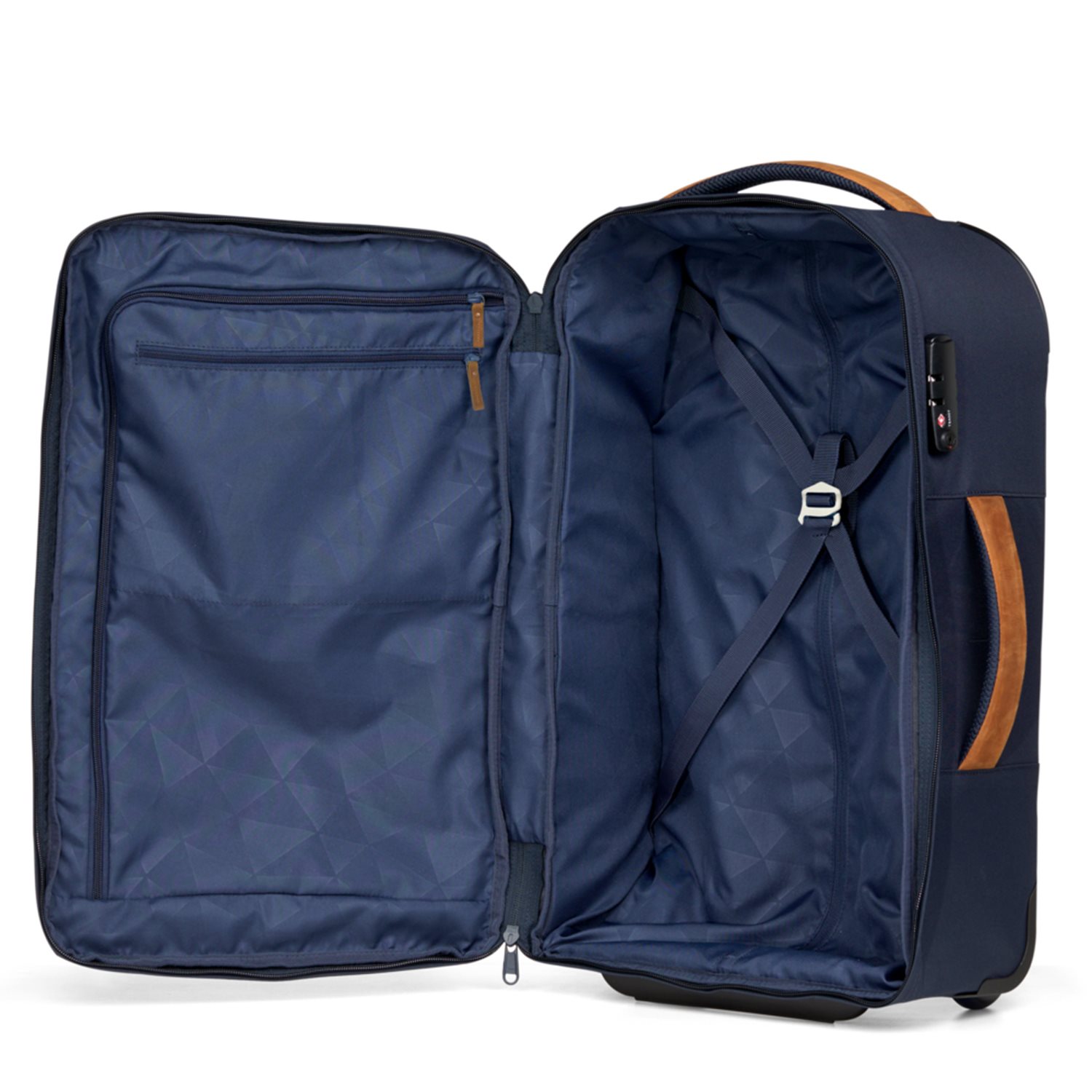 Satch Flow S Cabin Size Trolley pure navy