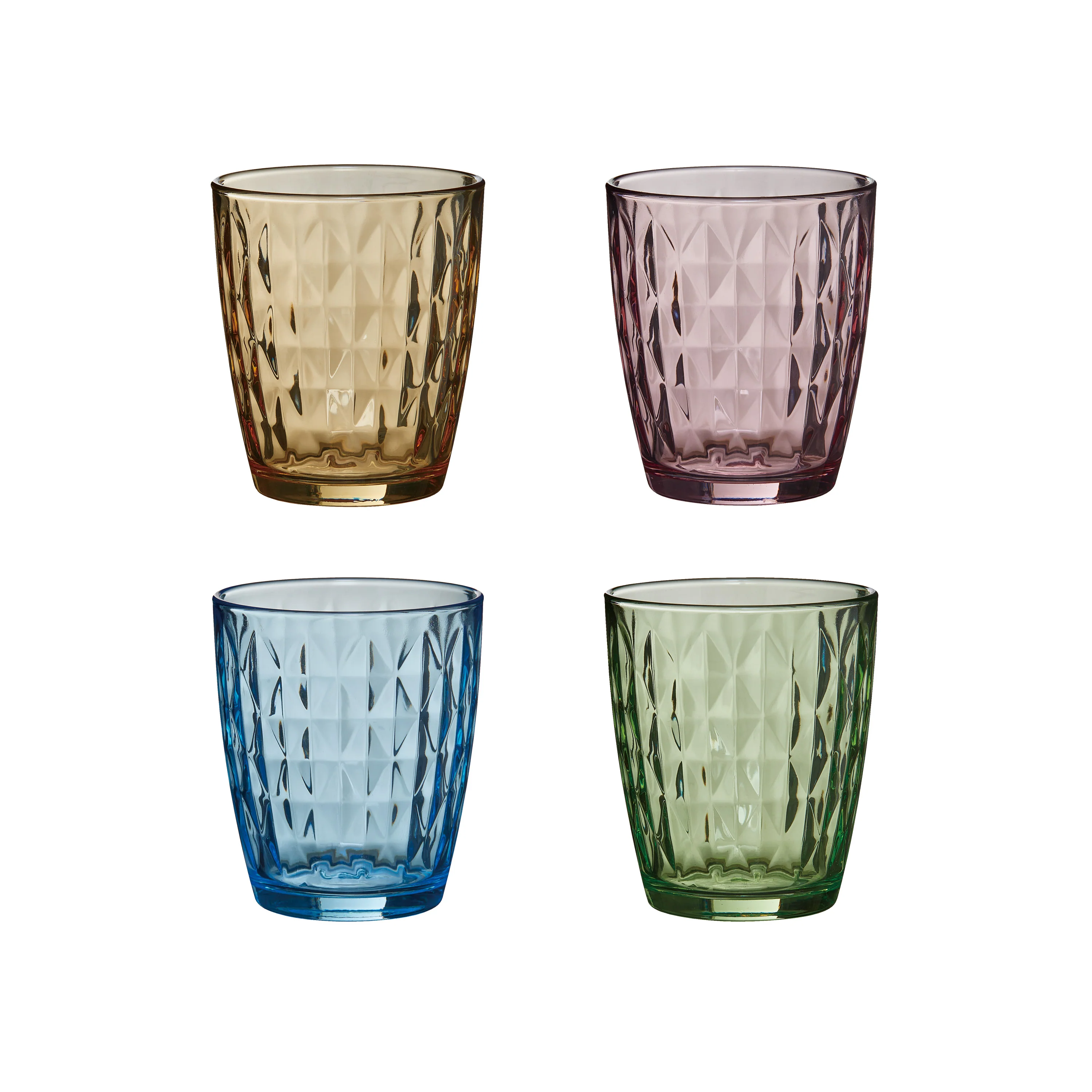 Aida  Mosaik drikkeglas, mix - 4 stk.