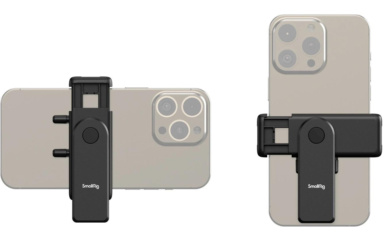 Stativ Smartphone Vlog Kit VK-50<br>Kompaktes und tragbares Stativ mit Smartphone-Halterung, LED-Videoleuchte und Mikrofon
