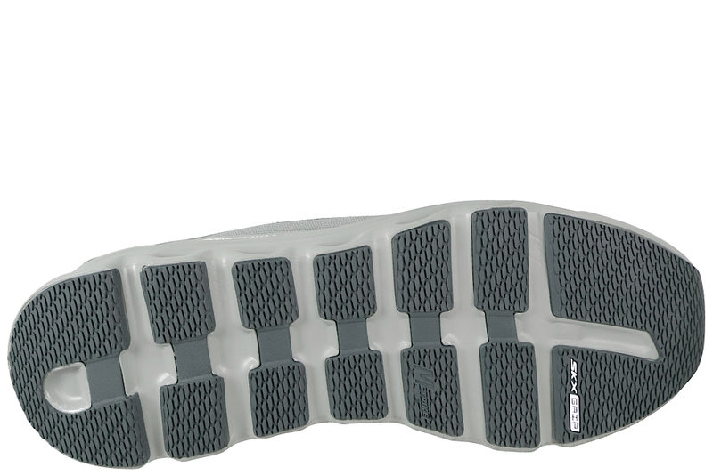 SKECHERS GO RUN GLIDE-STEP ARCH FIT GREY GREEN SLIP-INS