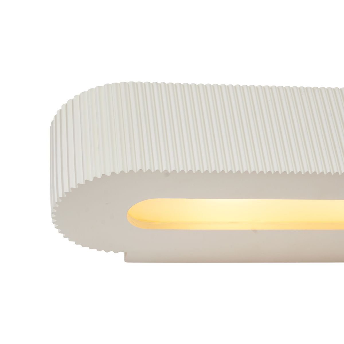 Scandinavische wandlamp beige ufo 2-lichts - Plaster