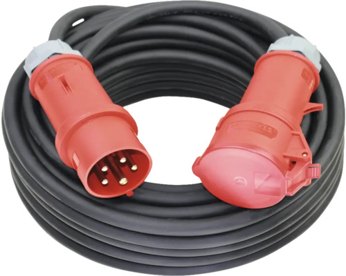 Mennekes CEE verlengkabel IP44 16A 400V 5-pins H07RN-F 5G1.5 10 m zware stroomkabel