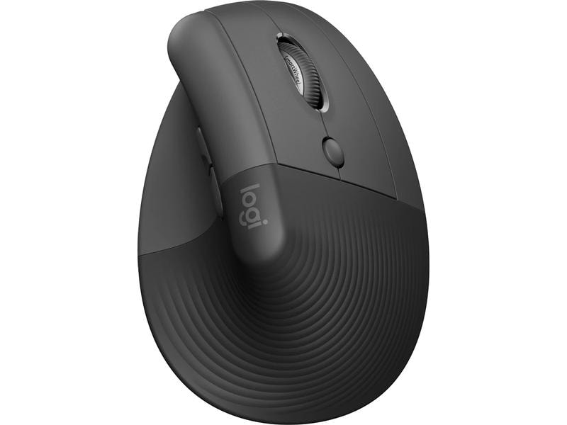 Logitech Ergonomische Maus Lift for Business Graphite Komfortable ergonomische Maus mit vertikalem Design für kleine bis mittelgrosse Hände