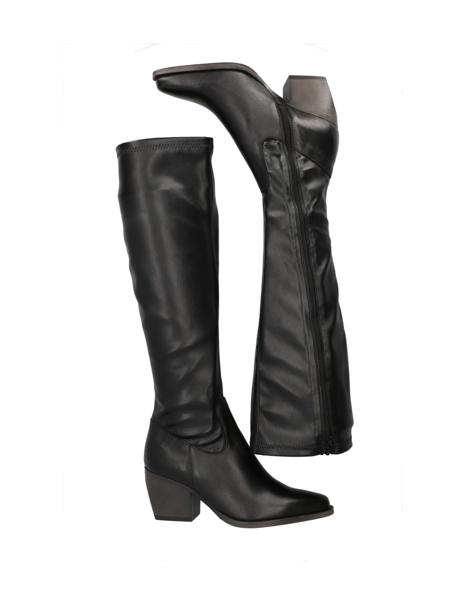 Lederkombination Stiefel