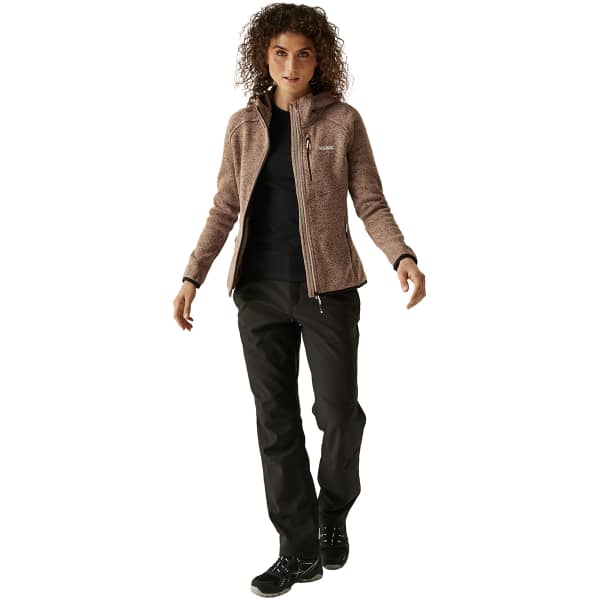 Veste polaire randonnée REGATTA HOODED NEWHILL W WARM TAUPE