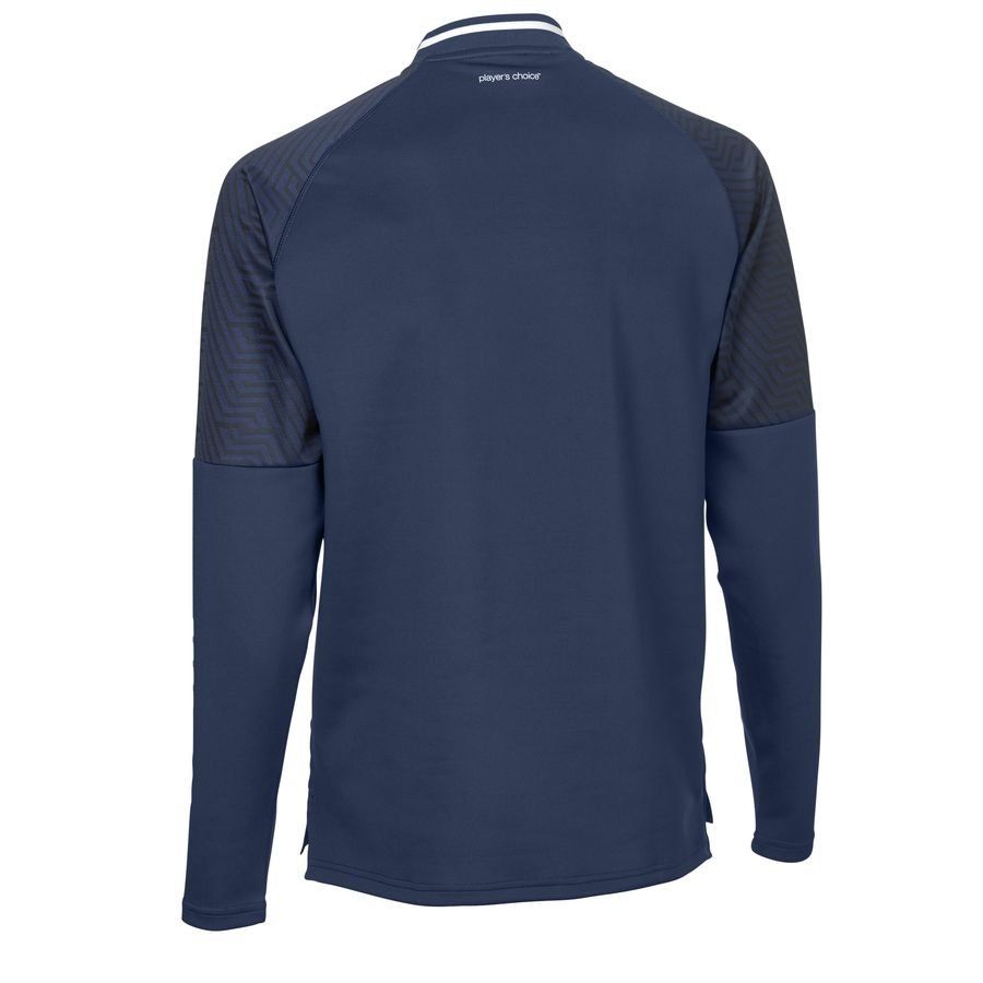 Select Maillot d'Entraînement Monaco v24 1/2 Zip - Bleu Marine/Blanc
