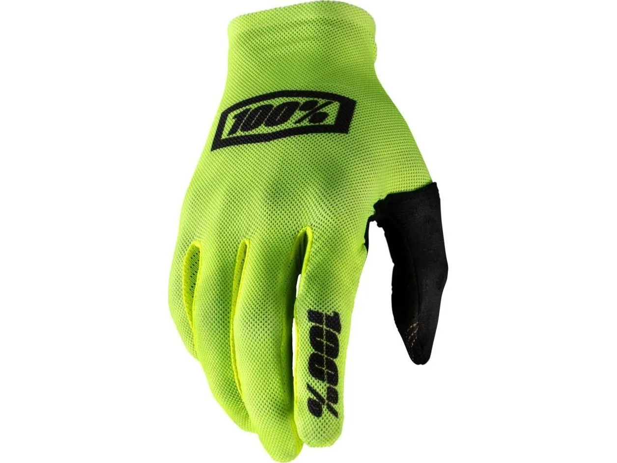 100% CELIUM Handske sort hvid fluo gul størrelse S (håndlængde 181-187 mm) (DWZ)
