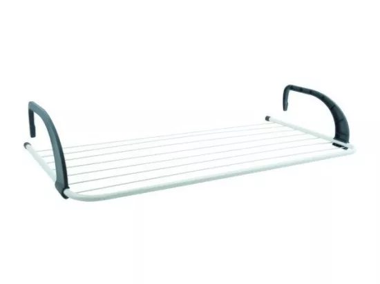 Etendoir balcon 7M Acier Blanc & Noir MSV