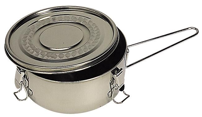 CAO - GAMELLE RONDE INOX AVEC JOINT