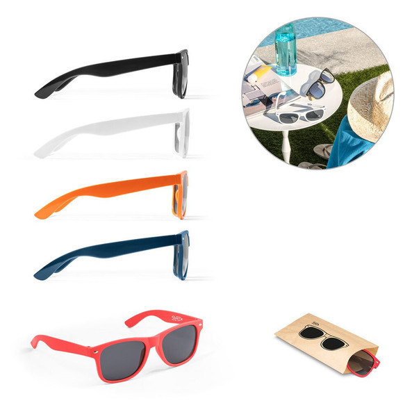 hi!dea 98349 - Lunette de soleil en polyester recyclé (100% rPET)
