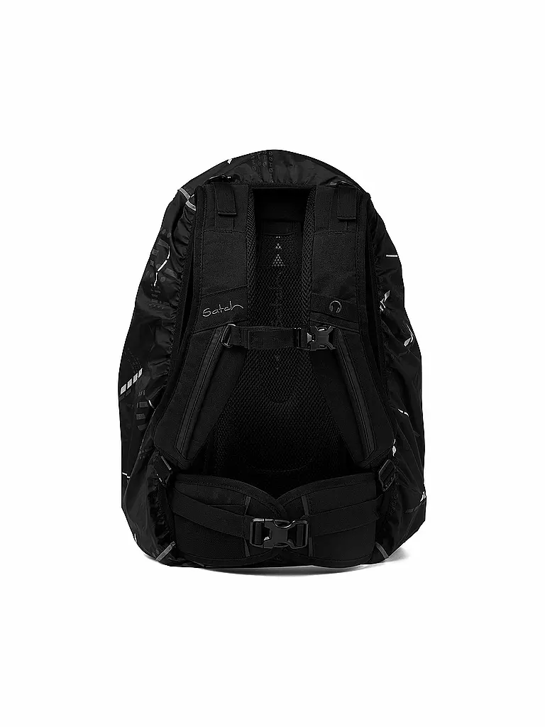 SATCH Regencape für Satch-Rucksäcke Ninja Matrix Black schwarz