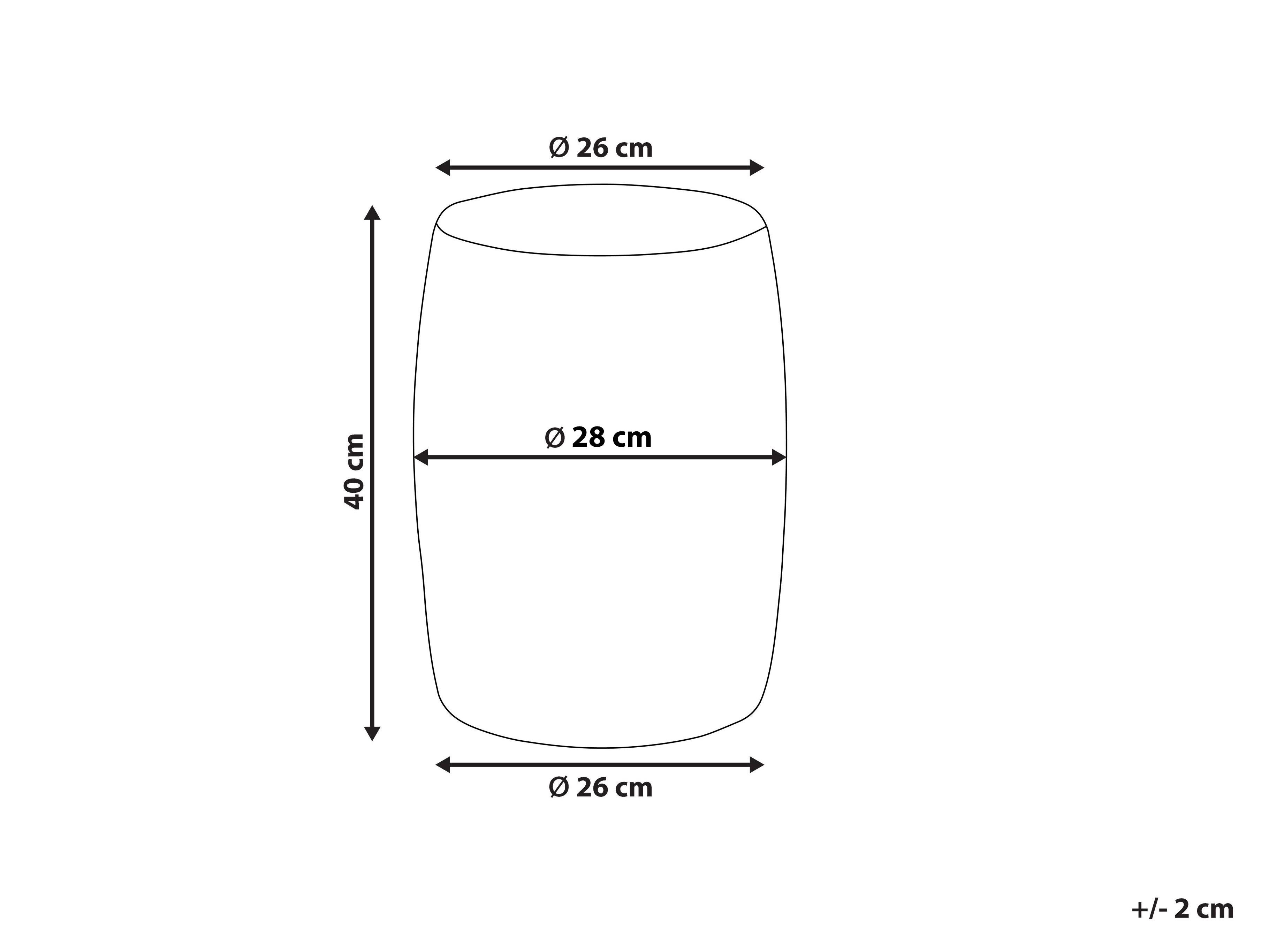 Bijzettafel FRAGUITA Metaal Blauw