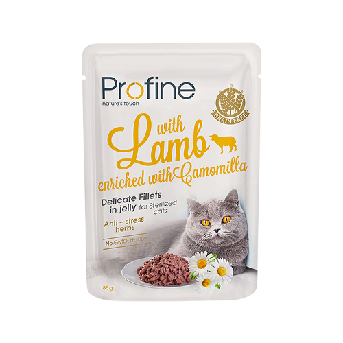 Profine Sterilised - Filets in Jelly - Kattenvoer - Lam
