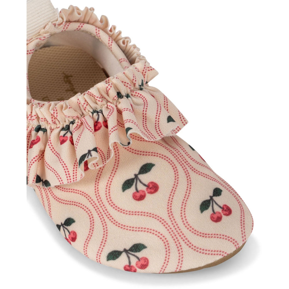 Køb Konges Sløjd Cherry Pink Motif Merle Flæse Badesko
