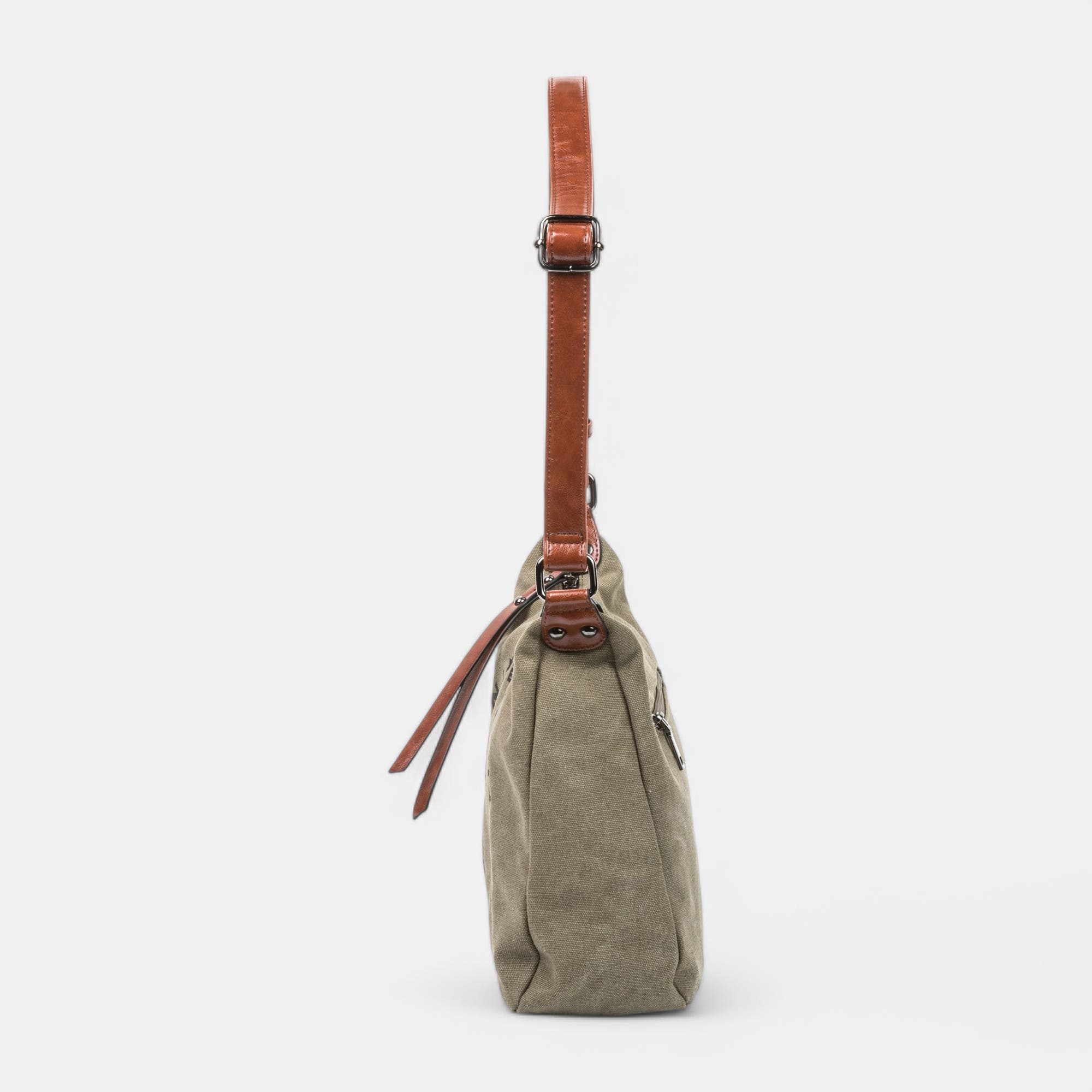 Sac bandoulière kaki