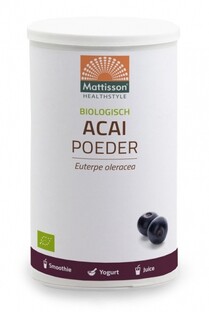 Mattisson HealthStyle Biologisch Acai Poeder 125GR
