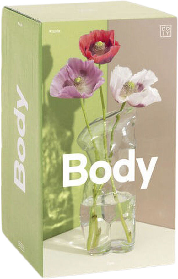 Doiy Vase - Body - Glas - Transparent Transparent
