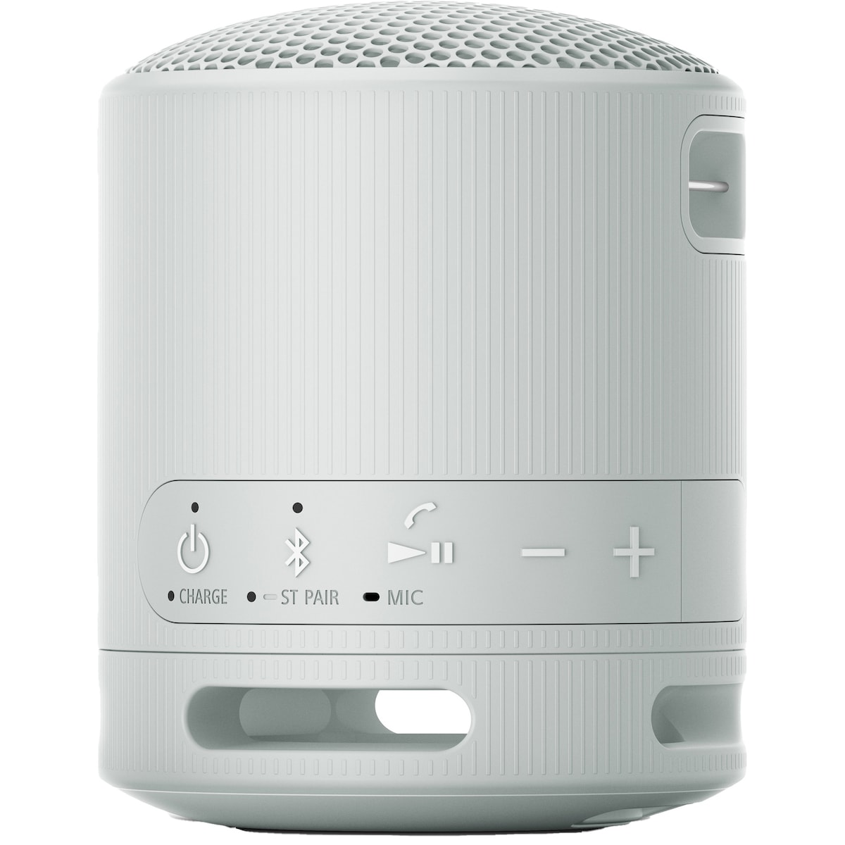 Sony SRS-XB100 bærbar trådløs høyttaler (lysegrå)